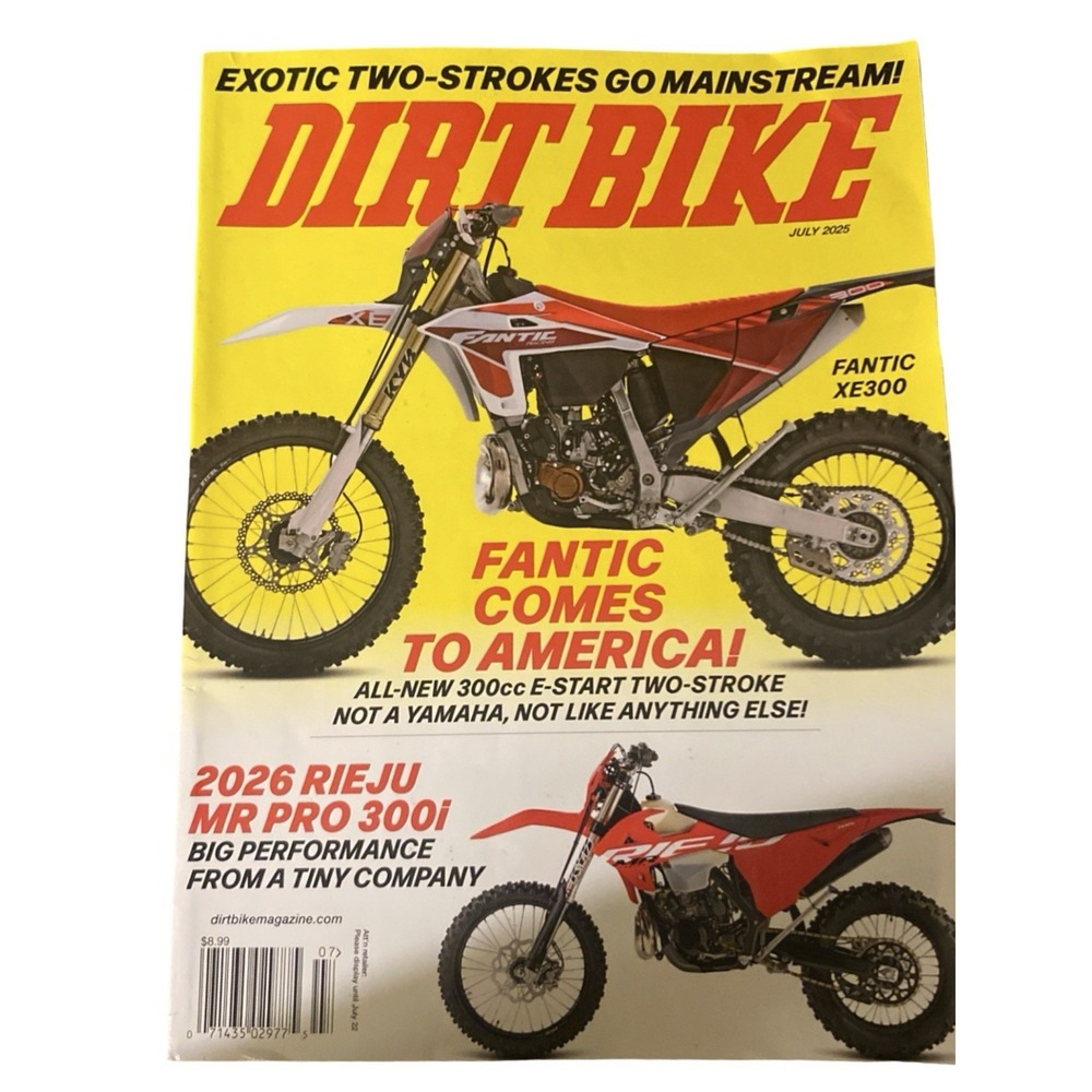 DIRT BIKE July 2025 Exotic Two Stroke Go Mainstream